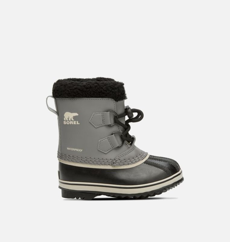 Botas Nieve Sorel Niños - Childrens Yoot Pac™ Tp Negras/Gris - 71369-BKCE